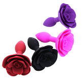 Silicone Rose Butt Plug